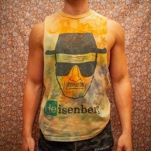 Breaking Bad Heisenberg Tie Dye Tank Top